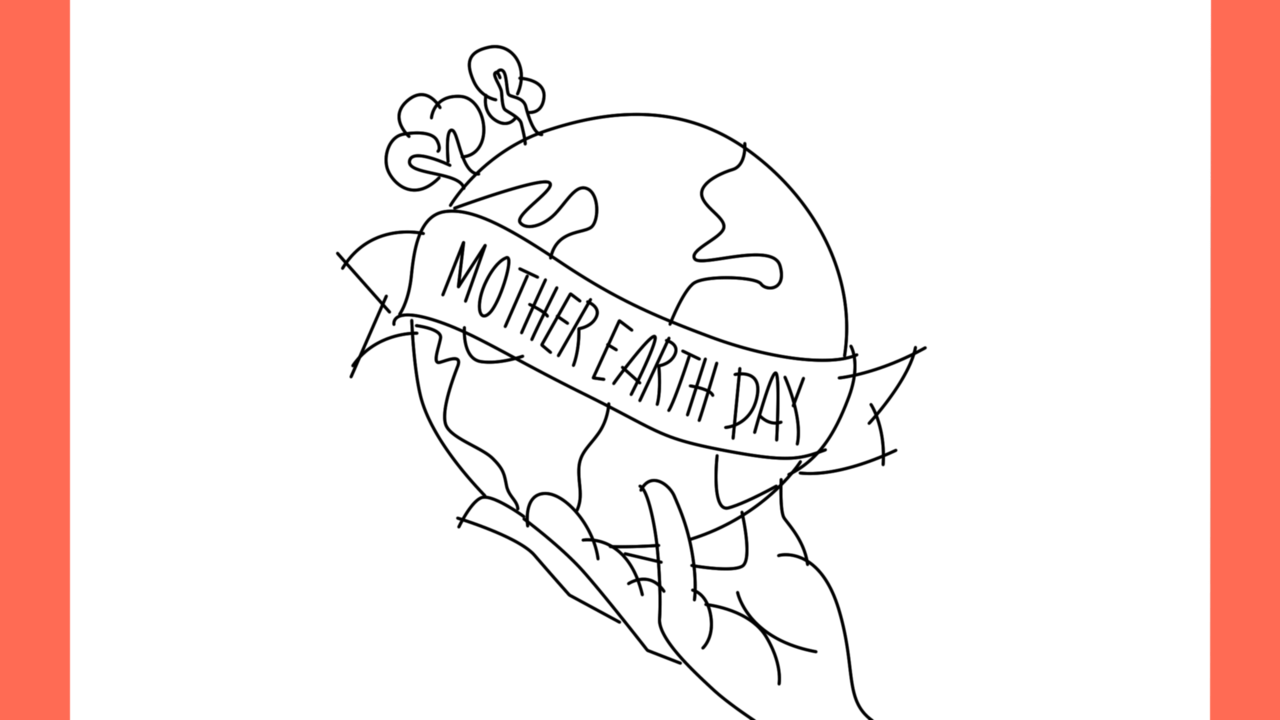 Tutoriel de dessin 157 Comment dessiner une affiche pour la Journée de la Terre (13)