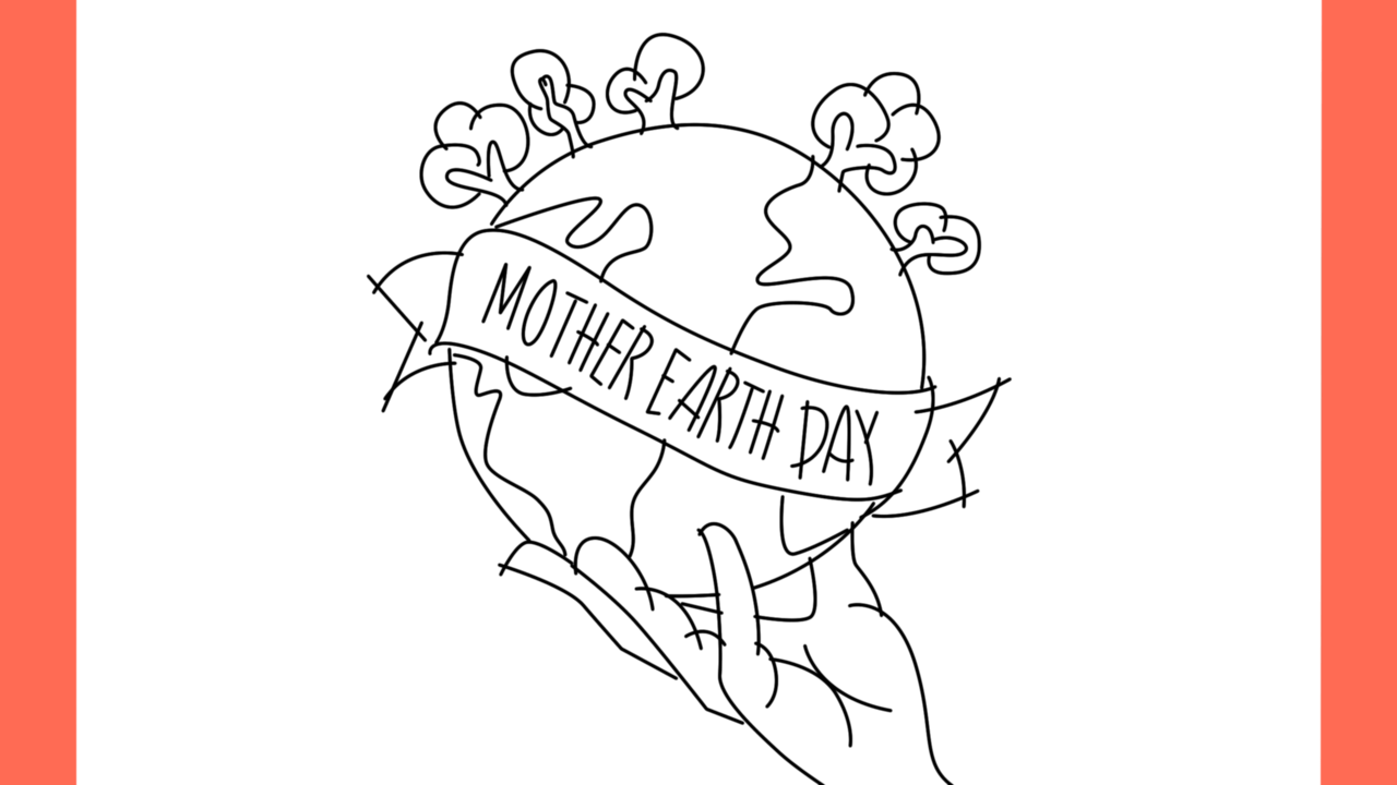 Tutoriel de dessin 157 Comment dessiner une affiche pour la Journée de la Terre (15)