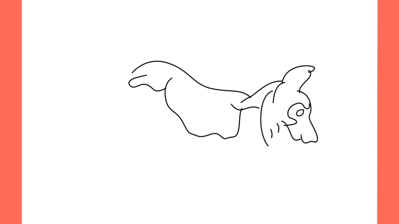 Tutoriel de dessin 158 Comment dessiner un shepherd dog (5)