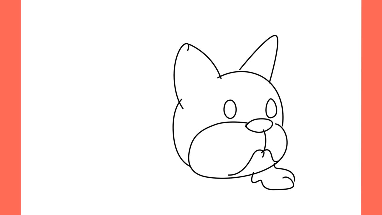 Tutoriel de dessin 162 Comment dessiner un french bulldog (7)