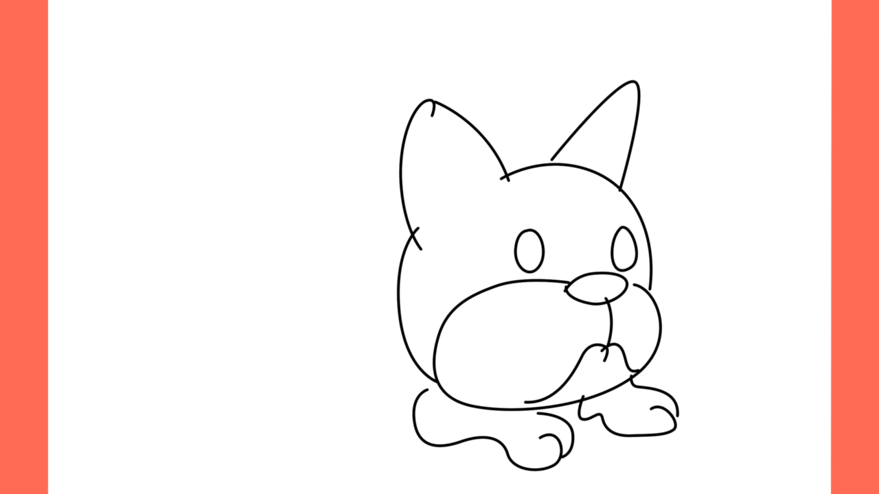 Tutoriel de dessin 162 Comment dessiner un french bulldog (8)