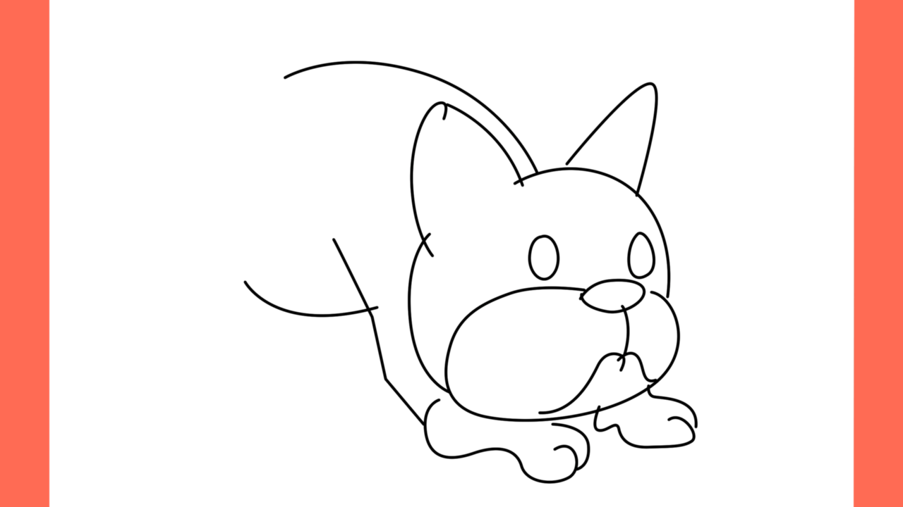 Tutoriel de dessin 162 Comment dessiner un french bulldog (9)