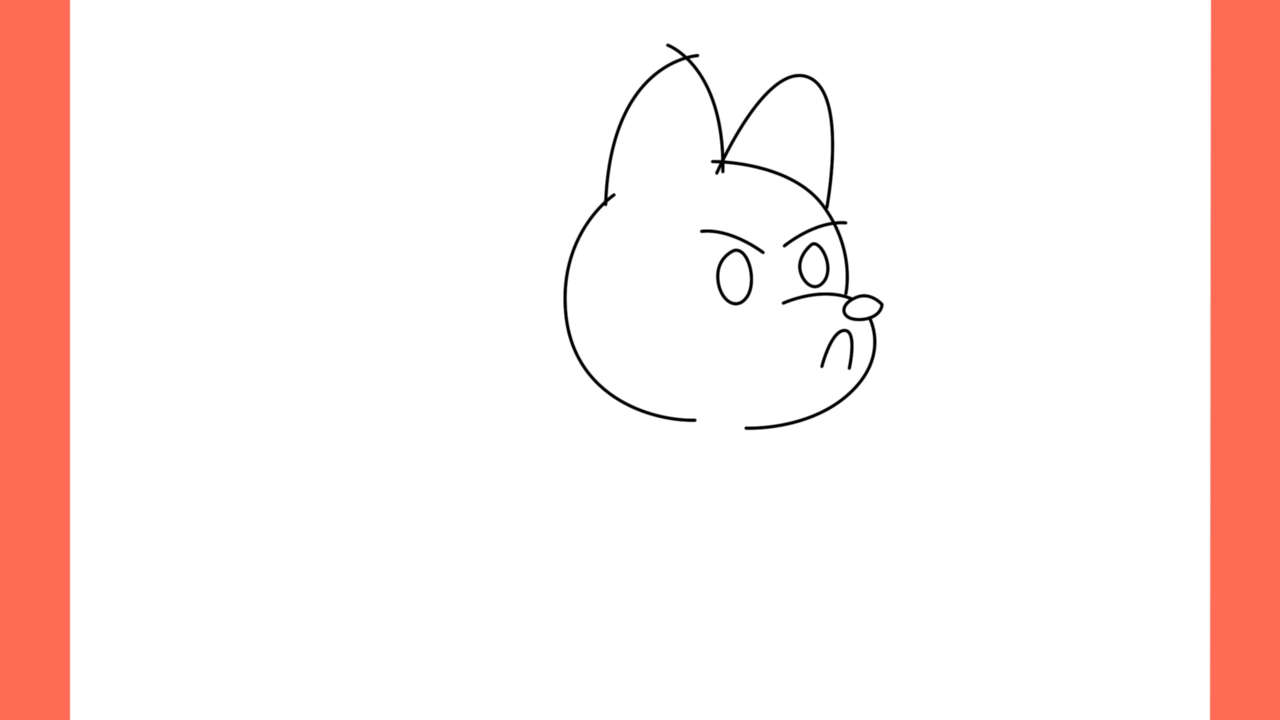 Tutoriel de dessin 163 Comment dessiner un chien en colère (6)