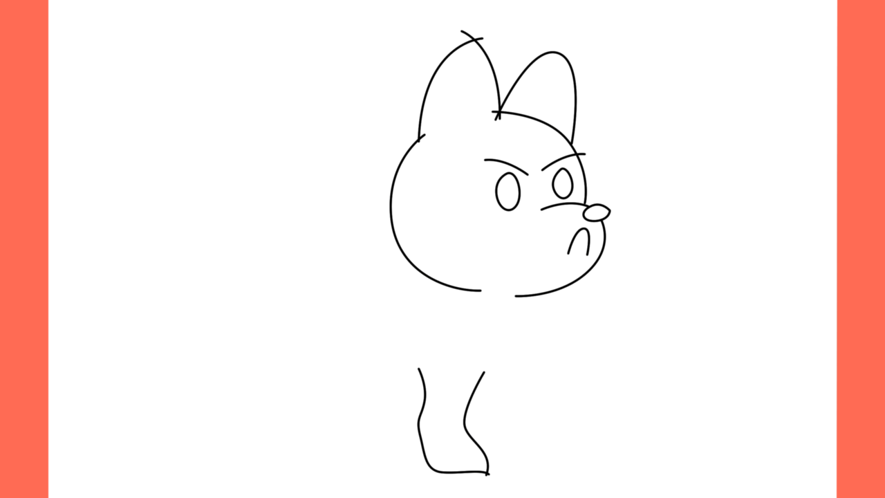 Tutoriel de dessin 163 Comment dessiner un chien en colère (7)