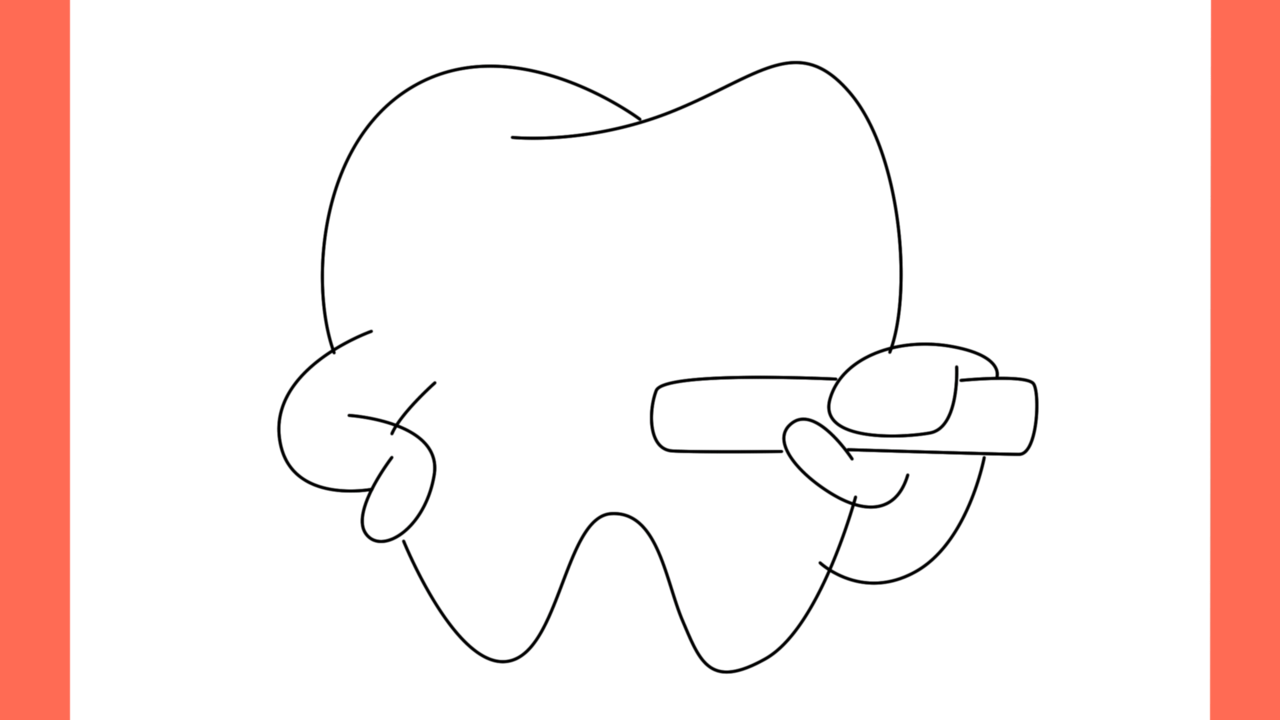 Tutoriel de dessin 165 Dessin d'affiche Brossez vous les dents tous les jours (4)