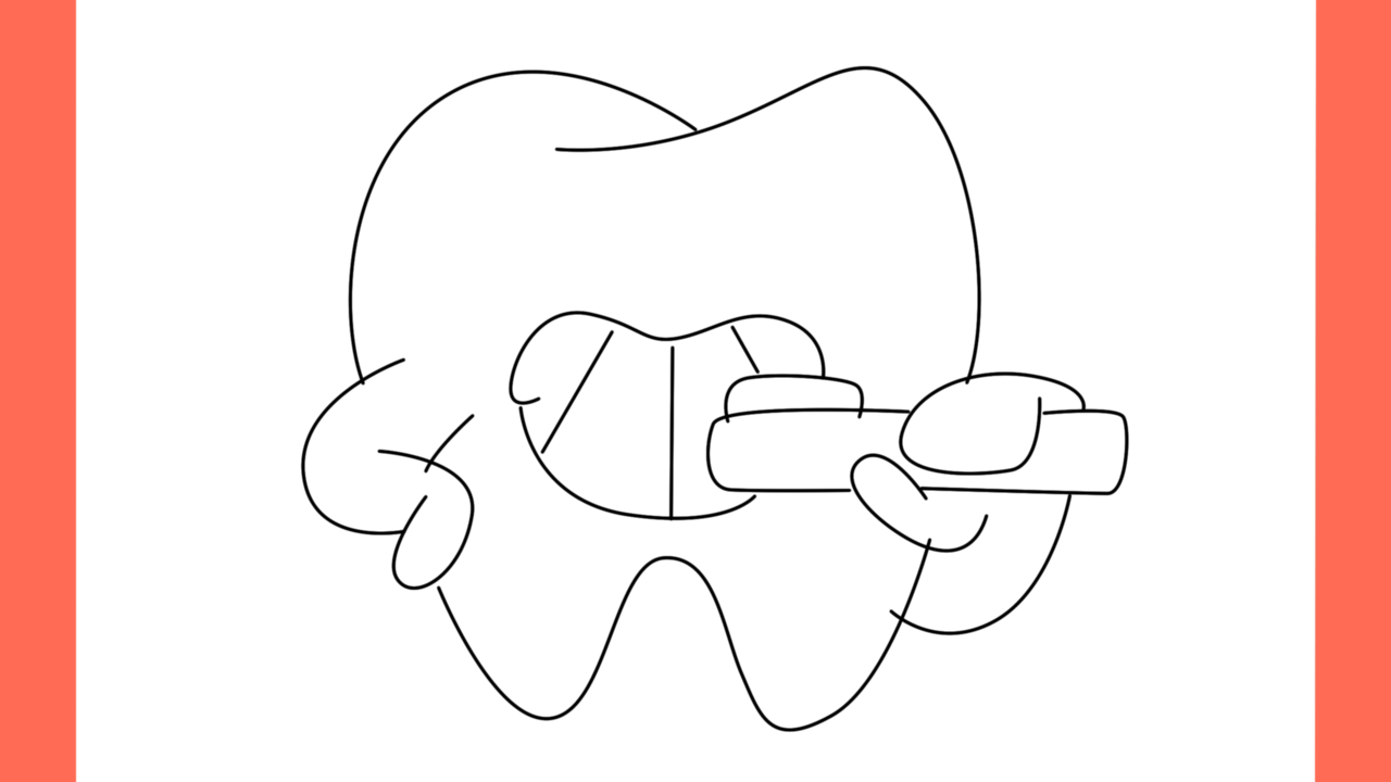 Tutoriel de dessin 165 Dessin d'affiche Brossez vous les dents tous les jours (6)