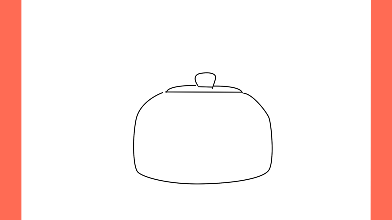 Tutoriel de dessin 167 Comment dessiner une bouilloire (3)