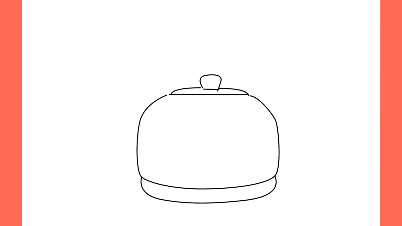 Tutoriel de dessin 167 Comment dessiner une bouilloire (4)