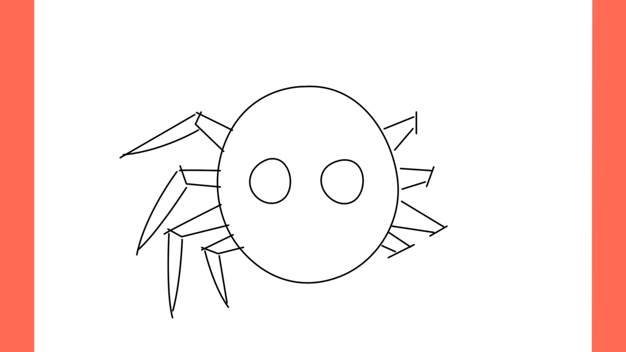 Tutoriel de dessin 169 Comment dessiner une araignée (5)