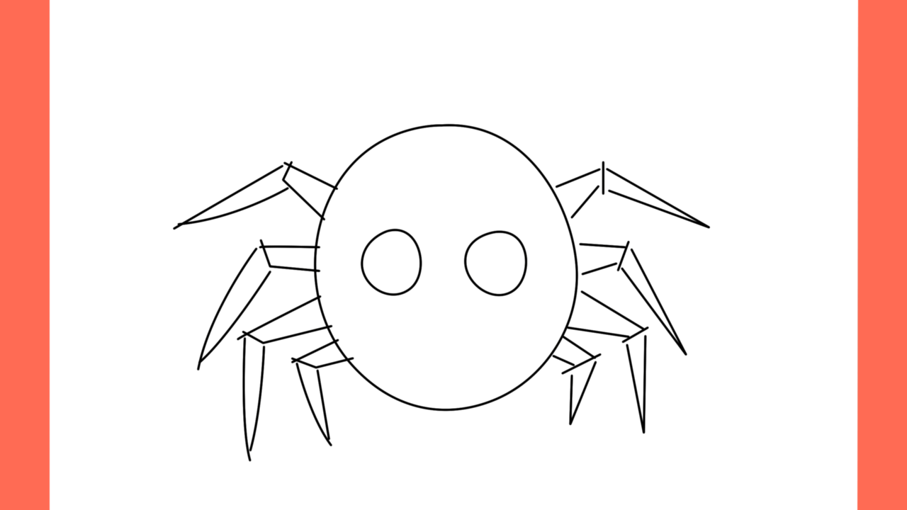 Tutoriel de dessin 169 Comment dessiner une araignée (6)