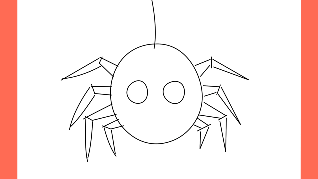 Tutoriel de dessin 169 Comment dessiner une araignée (7)