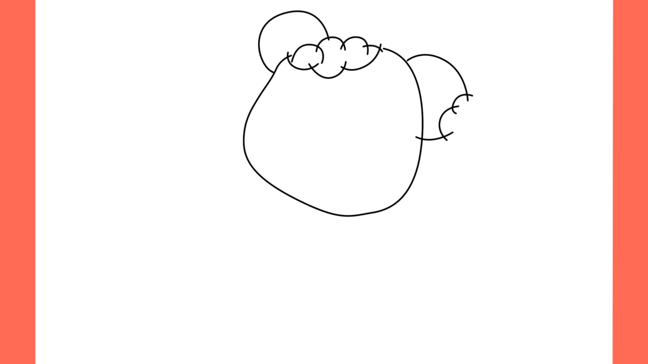 Tutoriel de dessin 176 Comment dessiner un ours en peluche zombie (4)