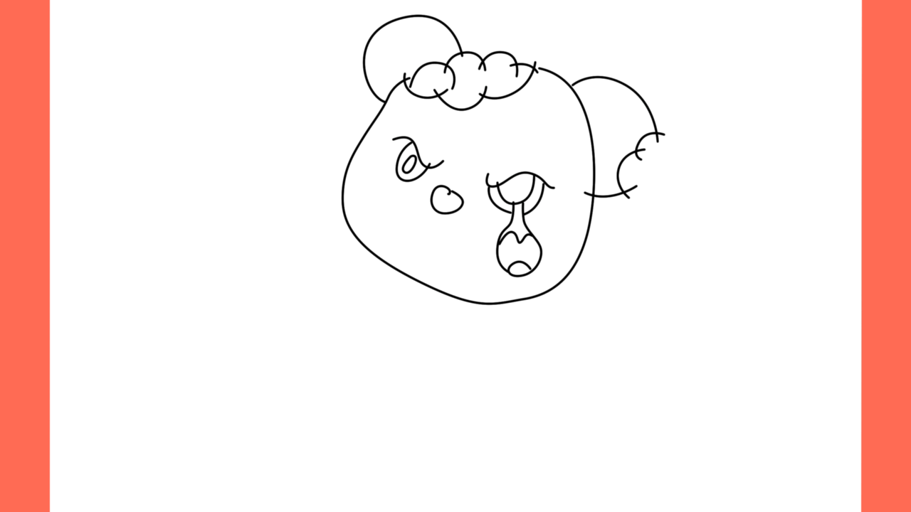 Tutoriel de dessin 176 Comment dessiner un ours en peluche zombie (7)
