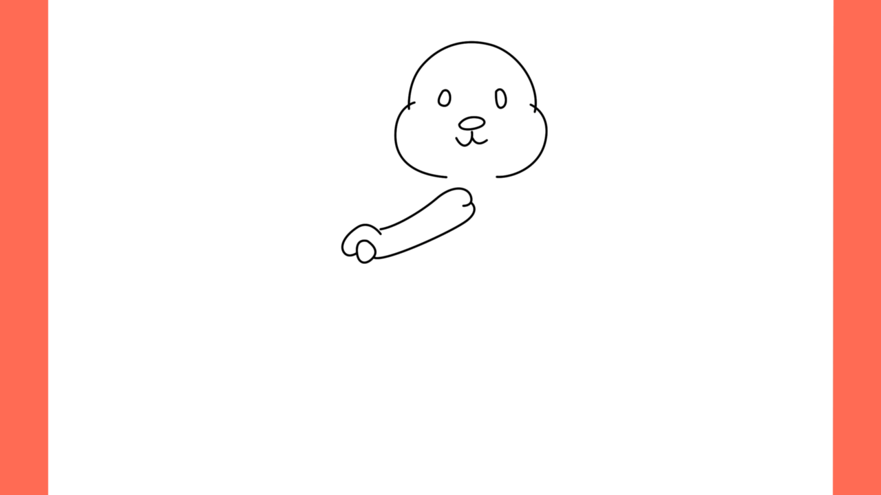 Tutoriel de dessin 177 Comment dessiner un ours en peluche sur un scooter (4)