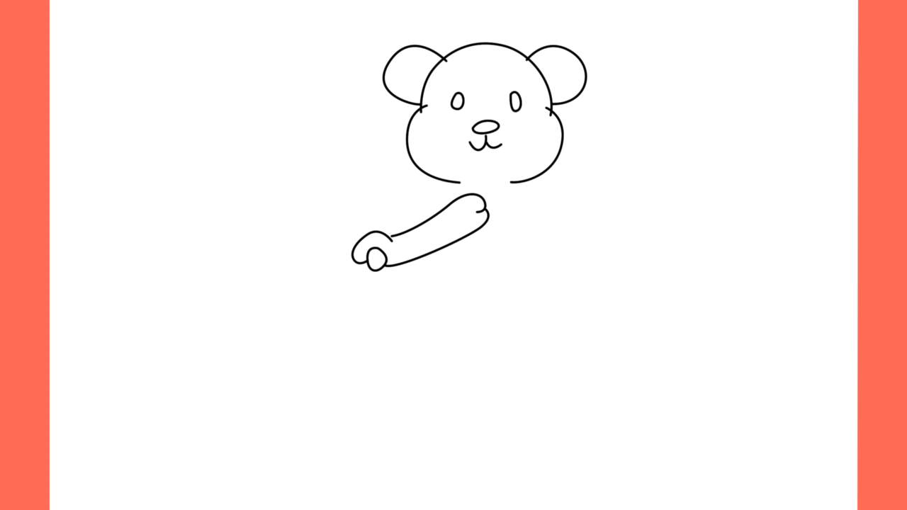 Tutoriel de dessin 177 Comment dessiner un ours en peluche sur un scooter (5)