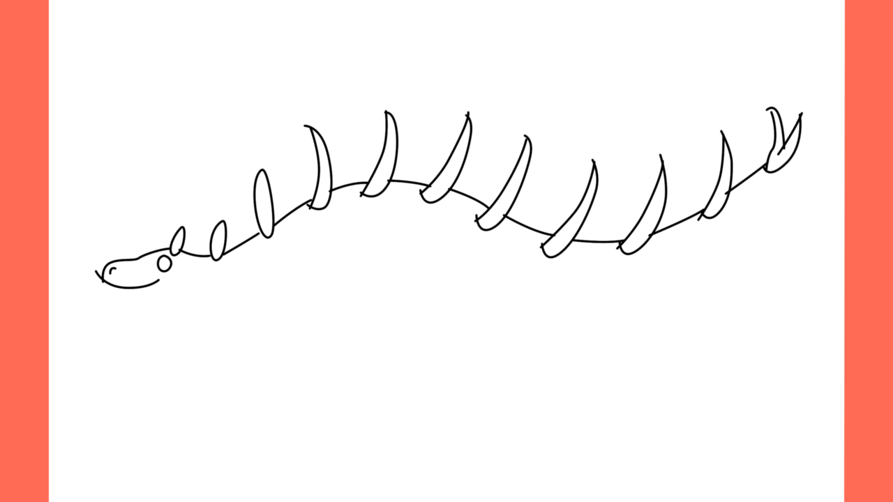Tutoriel de dessin 179 Comment dessiner un Kentrosaurus (5)