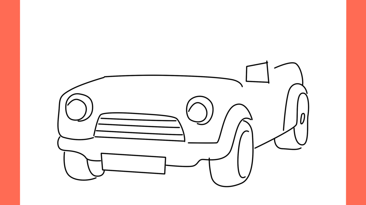 Tutoriel de dessin 188 Comment dessiner une voiture mini cooper (10)