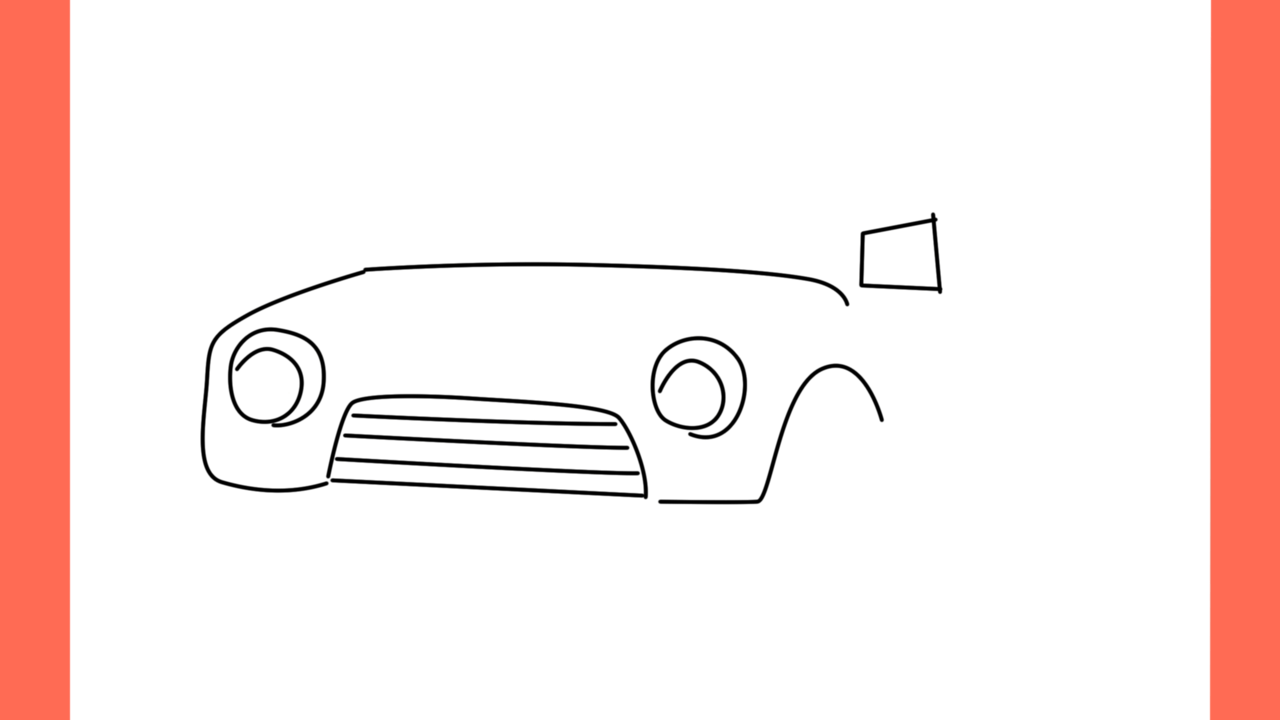Tutoriel de dessin 188 Comment dessiner une voiture mini cooper (5)