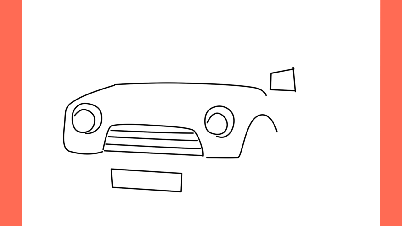 Tutoriel de dessin 188 Comment dessiner une voiture mini cooper (6)