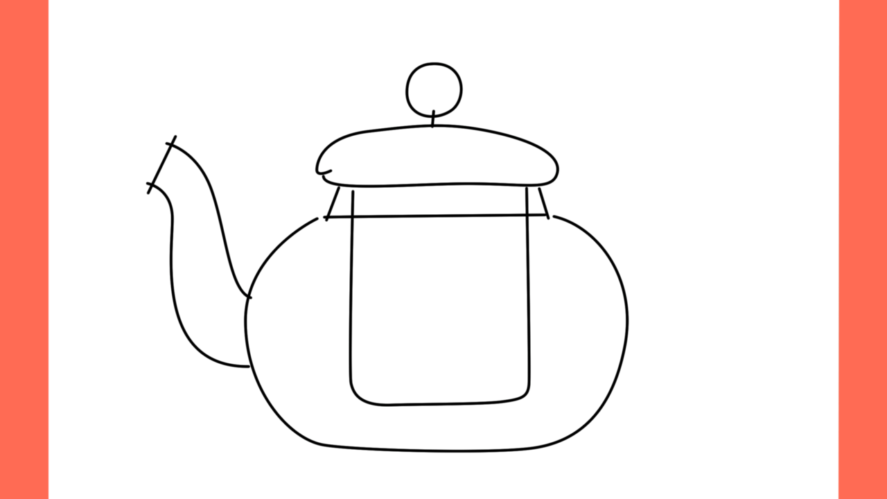 Tutoriel de dessin 189 Comment dessiner une théière Dessin de théière (6)
