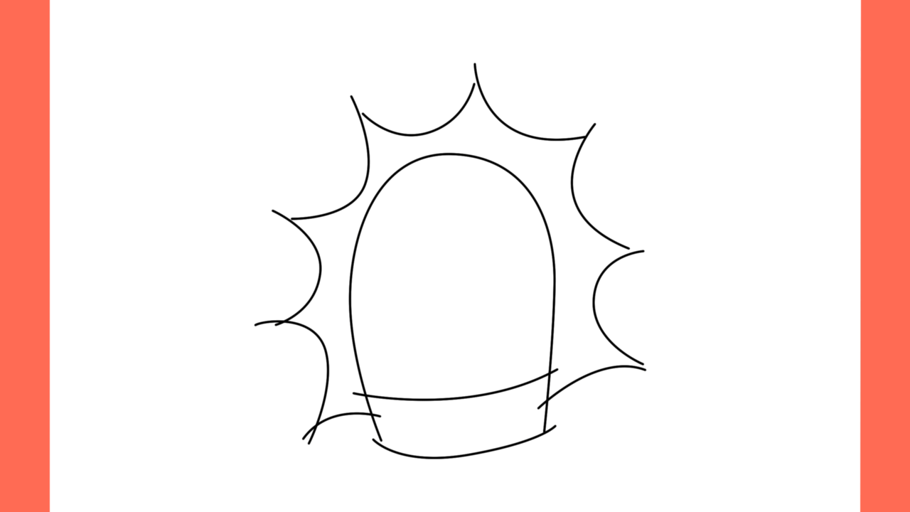 Tutoriel de dessin 190 Comment dessiner une sirène de police (6)