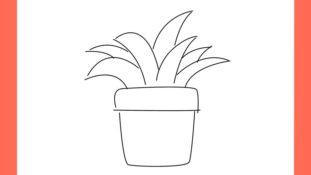 Tutoriel de dessin 192 Comment dessiner une plante araignée (7)