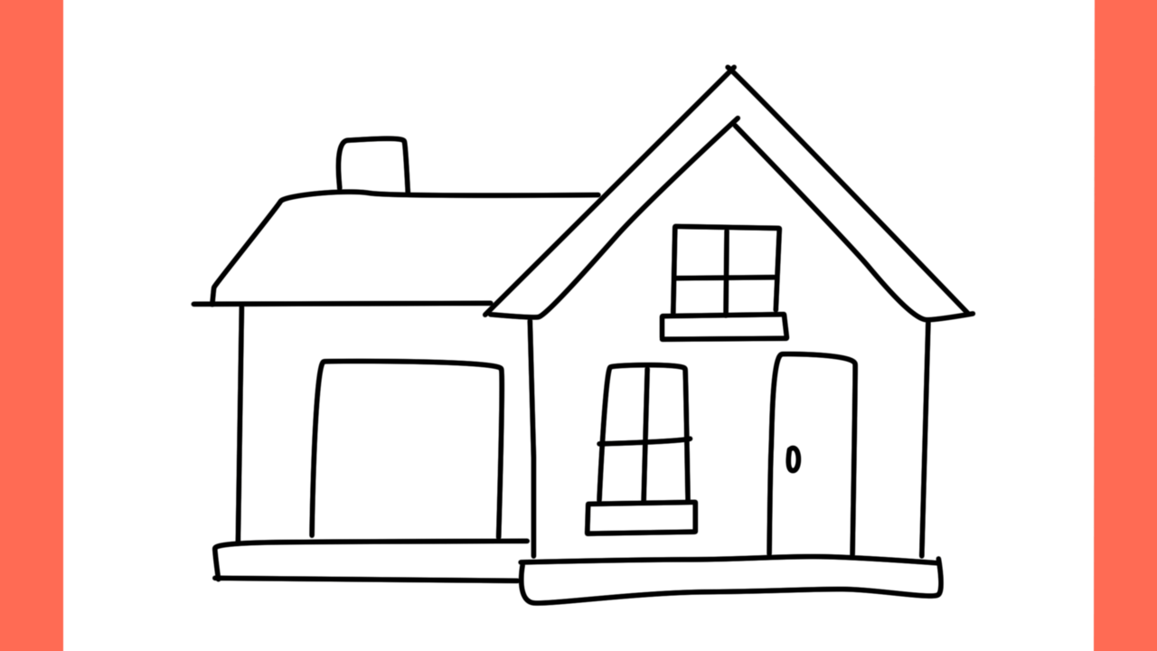 Tutoriel de dessin 195 Comment dessiner une maison (10)