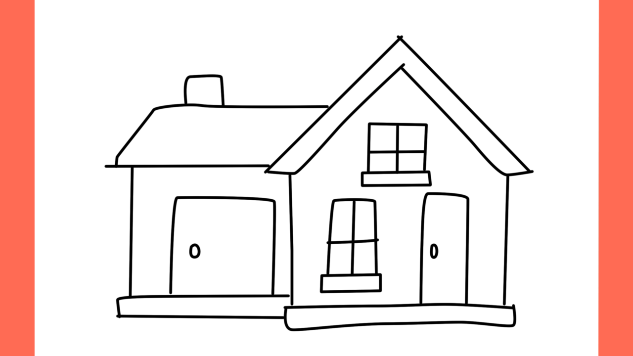 Tutoriel de dessin 195 Comment dessiner une maison (11)