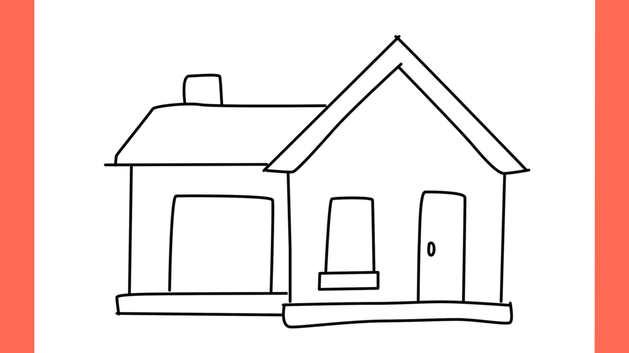 Tutoriel de dessin 195 Comment dessiner une maison (8)