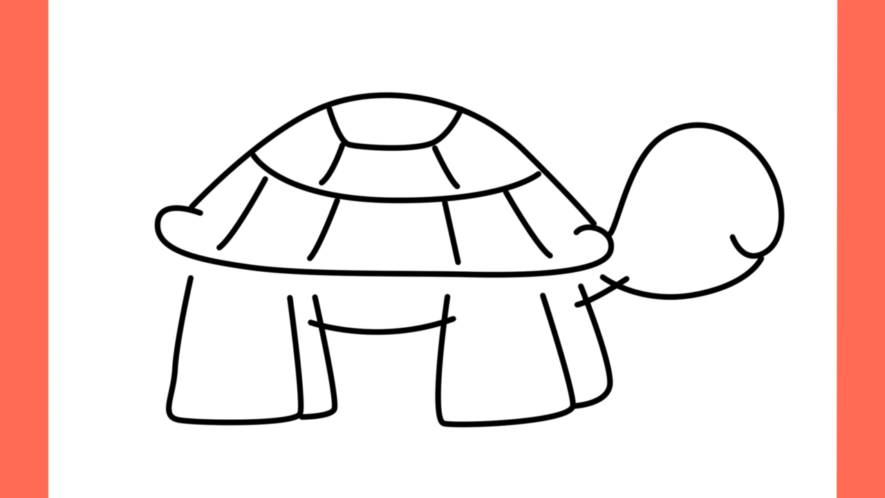 Tutoriel de dessin 197 Comment dessiner une tortue (8)