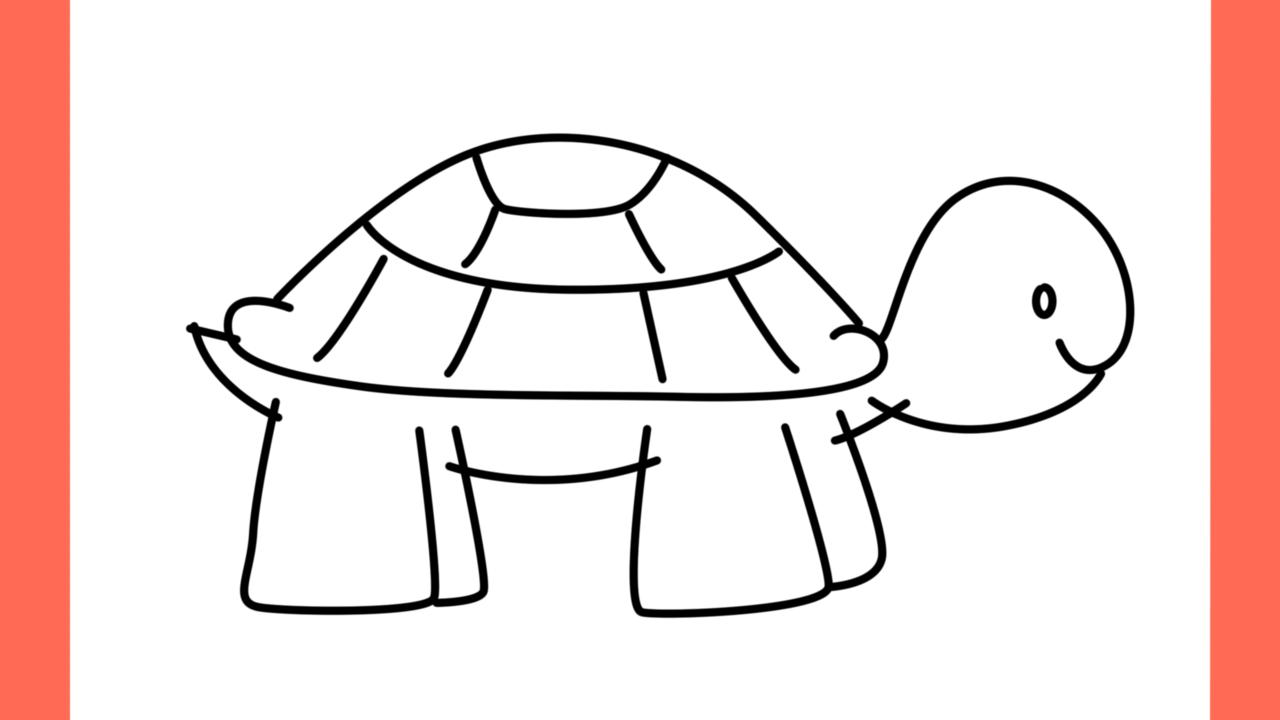 Tutoriel de dessin 197 Comment dessiner une tortue (9)